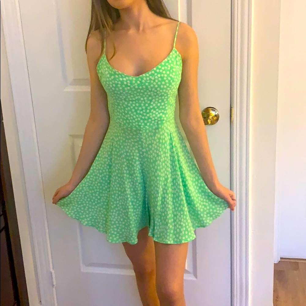Zara daisy print dress/romper size XS